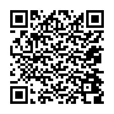 QR Code สำหรับหมายเลขโทรศัพท์ +12074408397