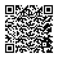 Codice QR per il numero di telefono +12074426729