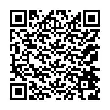 Código QR para número de teléfono +12074426731