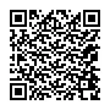 QR-код для номера телефона +12074428175