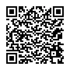 Kod QR dla numeru telefonu +12074428545