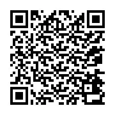 Kode QR untuk nomor Telepon +12074432908