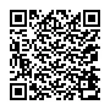 Código QR para número de teléfono +12074432914