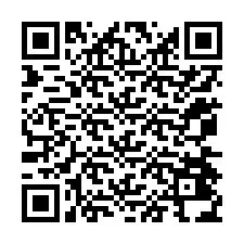 QR-Code für Telefonnummer +12074434320