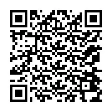 Kod QR dla numeru telefonu +12074434321