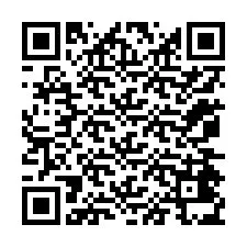 QR-код для номера телефона +12074435891