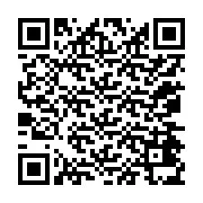 QR-koodi puhelinnumerolle +12074435898