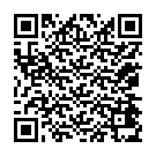 QR-Code für Telefonnummer +12074435899