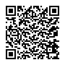 Código QR para número de teléfono +12074435904