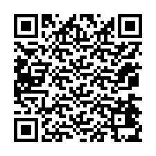 QR Code สำหรับหมายเลขโทรศัพท์ +12074435905