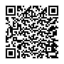 QR kód a telefonszámhoz +12074437894