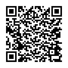 QR код за телефонен номер +12074437896