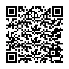 QR kód a telefonszámhoz +12074437898