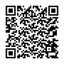 QR-koodi puhelinnumerolle +12074437900