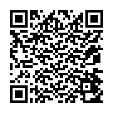 QR Code สำหรับหมายเลขโทรศัพท์ +12074452601