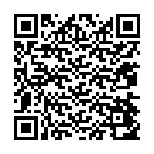 QR-код для номера телефона +12074452602