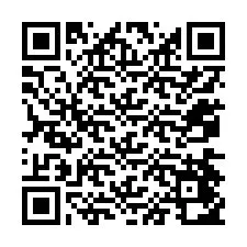 Kode QR untuk nomor Telepon +12074452603