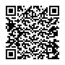 Kode QR untuk nomor Telepon +12074452606