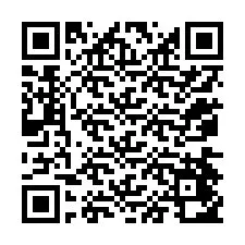 Kode QR untuk nomor Telepon +12074452608