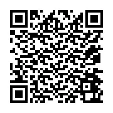 QR-code voor telefoonnummer +12074462349