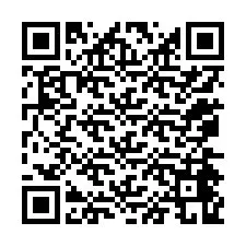 Código QR para número de teléfono +12074469868