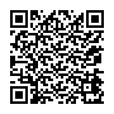 Kode QR untuk nomor Telepon +12074471804