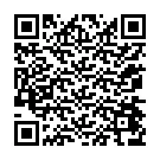 Kode QR untuk nomor Telepon +12074476344