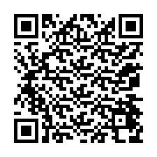 Codice QR per il numero di telefono +12074478684