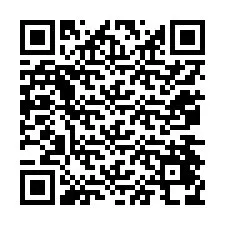 Código QR para número de teléfono +12074478686