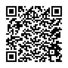 Código QR para número de teléfono +12074478759