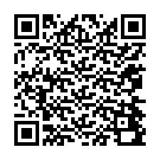 電話番号のQRコード +12074490222