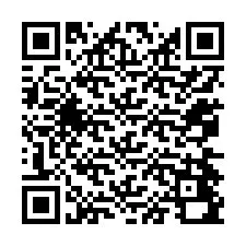 Codice QR per il numero di telefono +12074490223