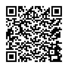 QR-код для номера телефона +12074493819