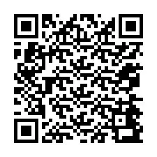 QR Code pour le numéro de téléphone +12074493823