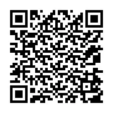 QR-код для номера телефона +12074507001