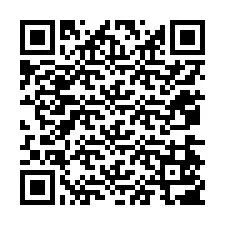 QR-код для номера телефона +12074507002