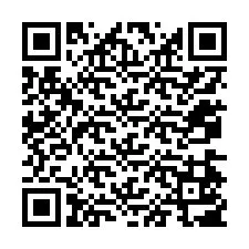 QR-code voor telefoonnummer +12074507003