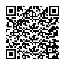 QR-koodi puhelinnumerolle +12074522884