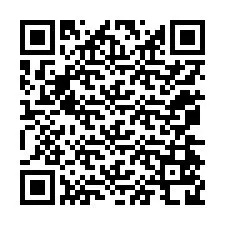 QR Code pour le numéro de téléphone +12074528074