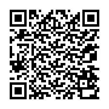 QR-код для номера телефона +12074530580