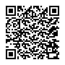 QR-код для номера телефона +12074530589