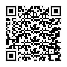 QR-code voor telefoonnummer +12074538474