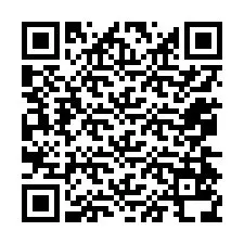 QR-code voor telefoonnummer +12074538477