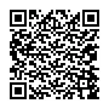 QR Code สำหรับหมายเลขโทรศัพท์ +12074546232