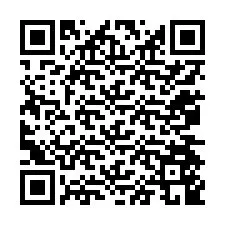 QR-код для номера телефона +12074549396