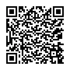 QR код за телефонен номер +12074549408