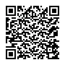 QR-Code für Telefonnummer +12074552941