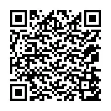 Código QR para número de teléfono +12074553051