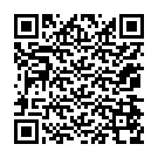 Kode QR untuk nomor Telepon +12074578085