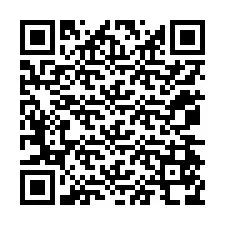 電話番号のQRコード +12074578090